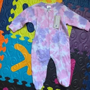 Baby Steps Tie-dye jammies